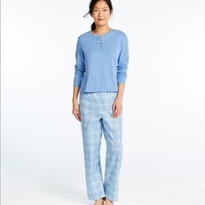 NWT L.L. Bean Cozy PJ Set
